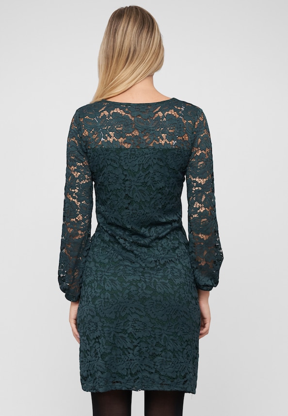 Longsleeve Dress with lace-1