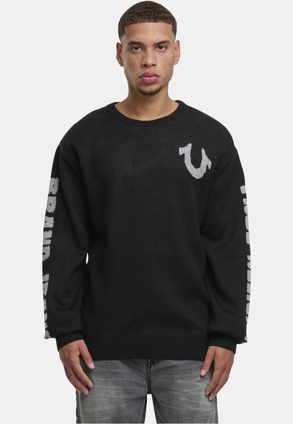 RELAXED TR LOGO SWEATER-2