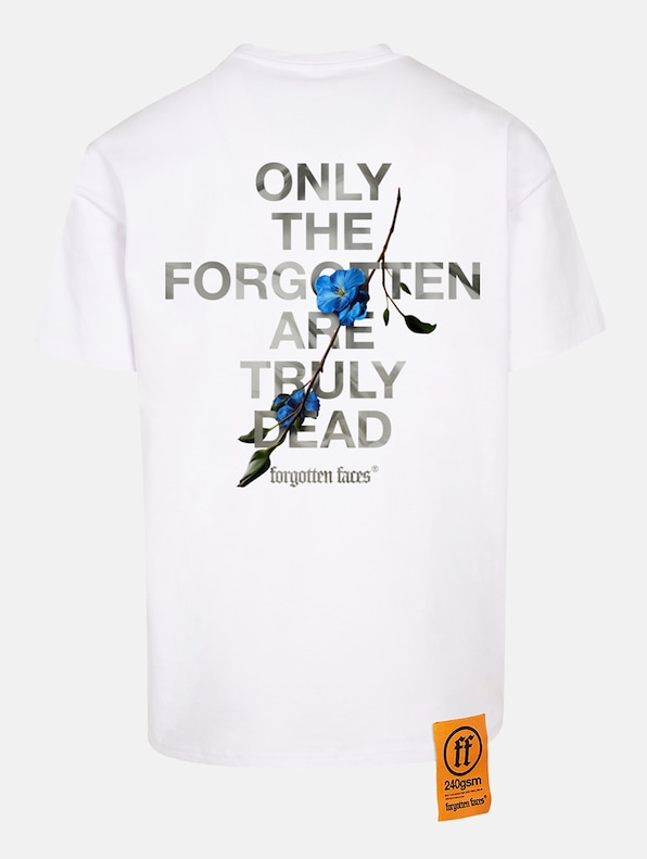 Forgotten Faces Faded Flowers Oversize T-Shirts-4