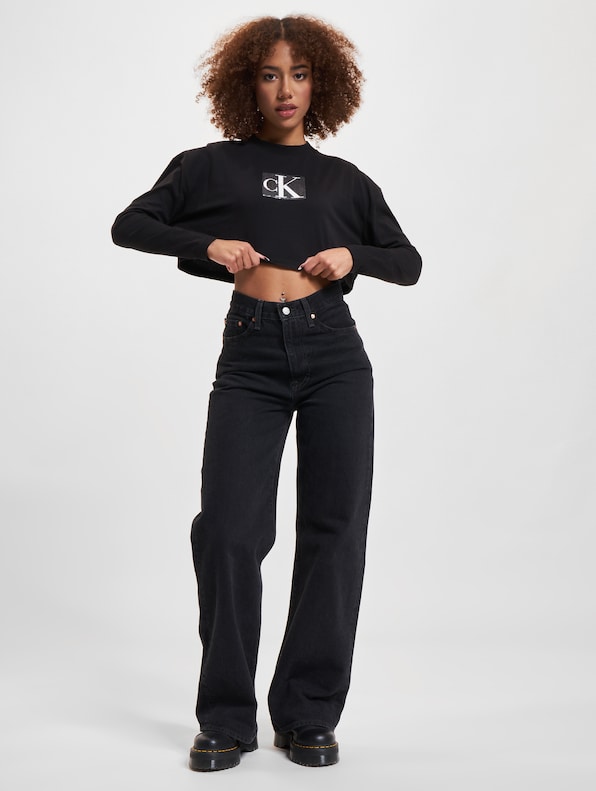 Calvin Klein Jeans Sequin Cropped Longsleeves-4