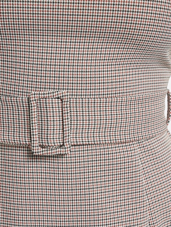 Micro Check Belted Mini Cami-3