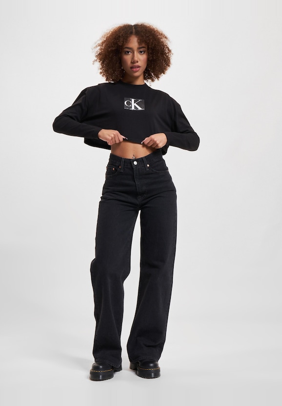 Calvin Klein Jeans Sequin Cropped Longsleeves-4