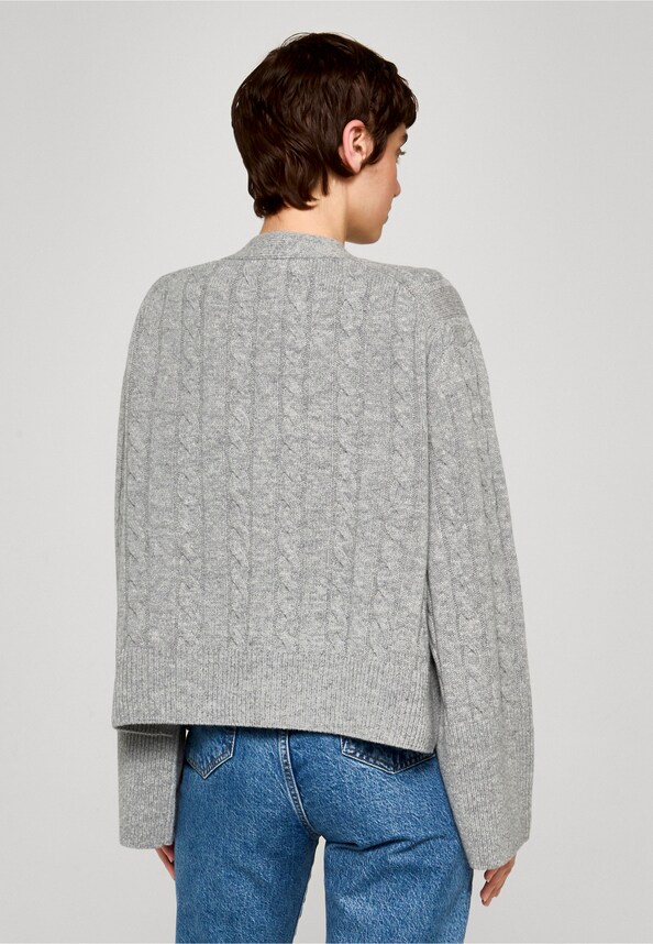 Alphine Knit Cardigan-1