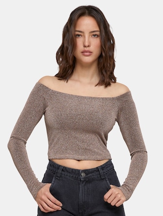 Off Shoulder Glitter