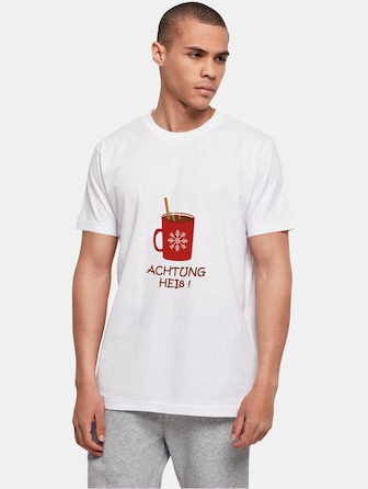 Achtung heiss Basic Round Neck