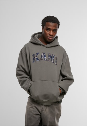 Serif Check Os Hoodie