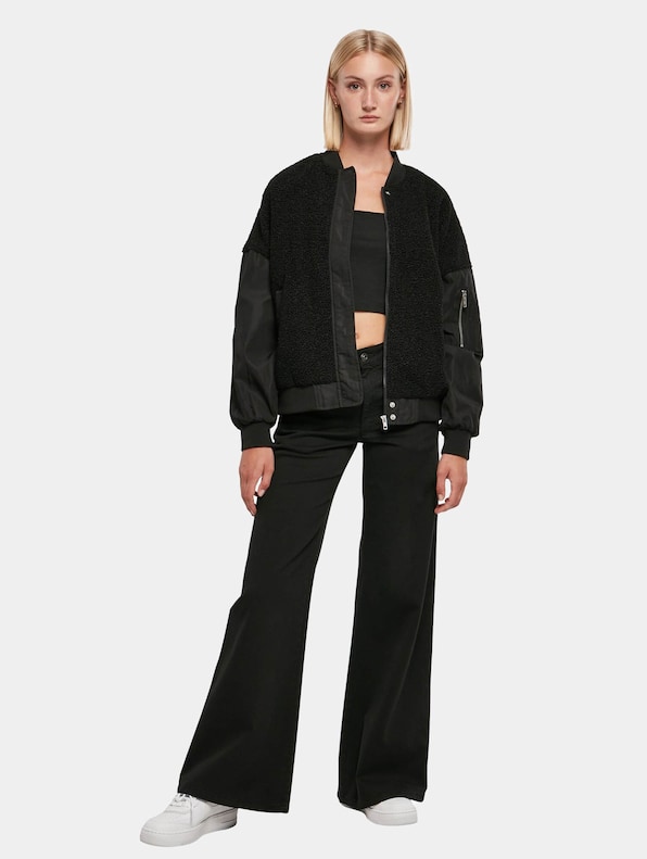Ladies Oversized Sherpa-3