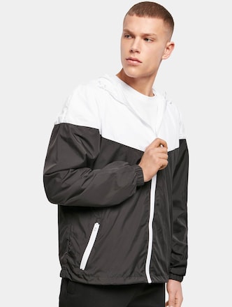 Build Your Brand 2-Tone Tech Windrunner