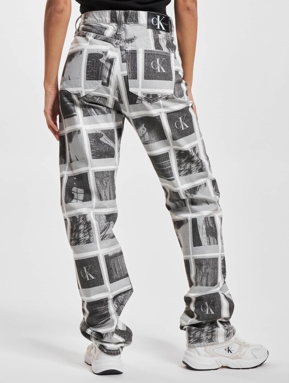 Calvin Klein Jeans Polaroid High Rise Jeans-1
