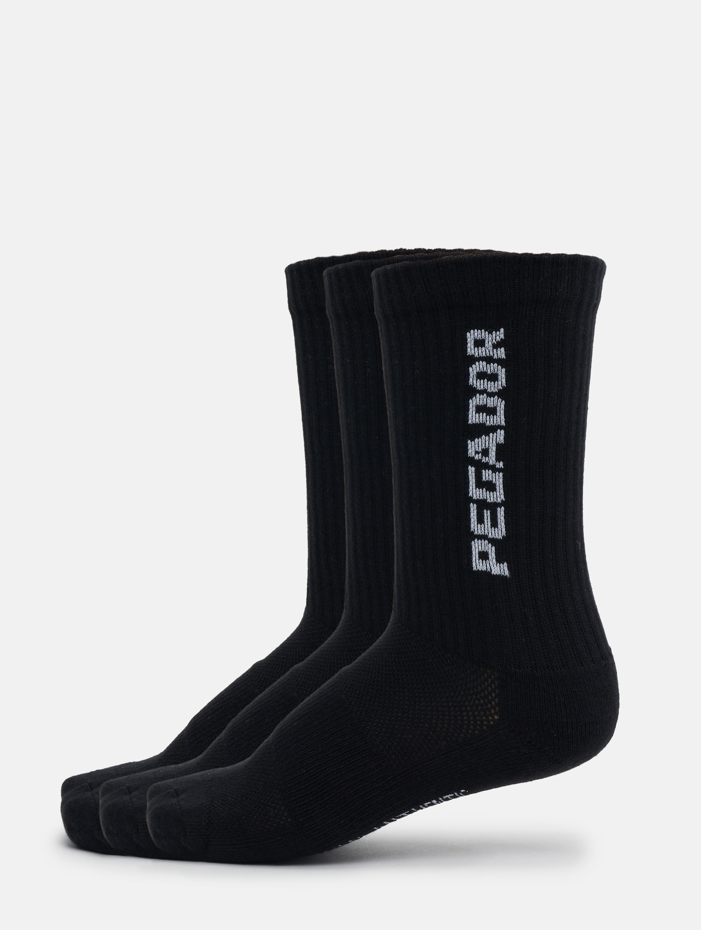 PEGADOR Certified Cross Logo 3er Pack Socken Frauen,Männer,Unisex op kleur zwart, Maat 3942
