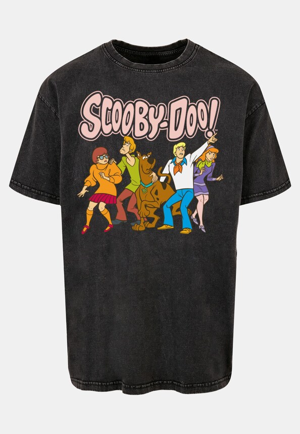 Scooby Doo - Core Group Acid Washed Oversize-2