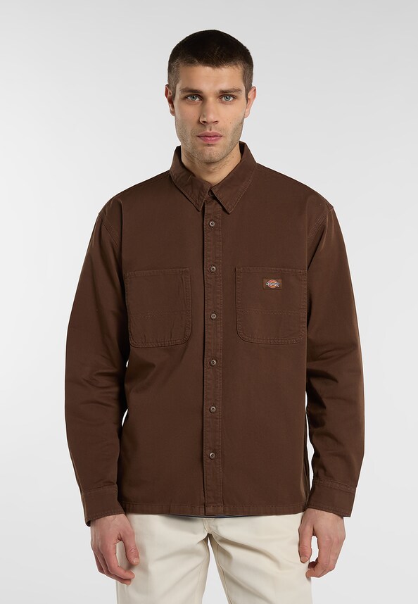 247 GARMENT DYED WORK SHIRT-0