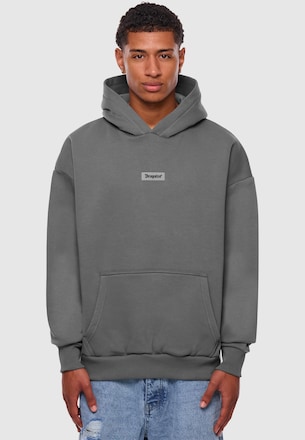 HEAVY OVERSIZE MIDDLE RUBBER PATCH HOODIE