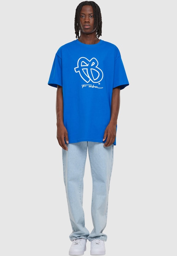 FM233-038-1 Classic Logo Tee blue-2