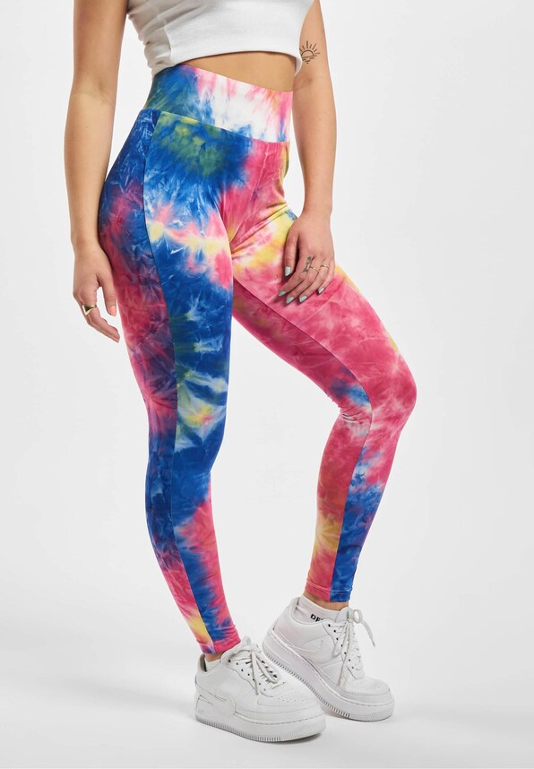 Ladies Tie Dye High Waist-0