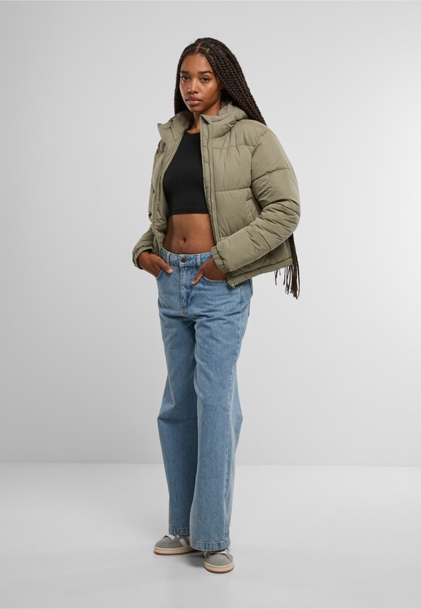 Ladies Peached Puffer -2