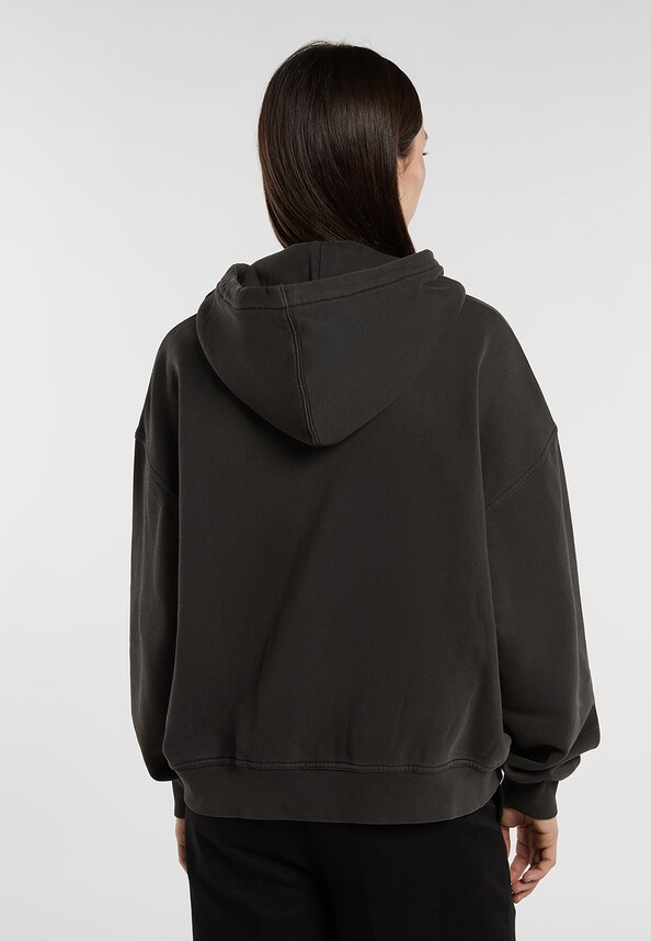 SUTCLIFFE CROPPED ZIPPED HOODIE-1