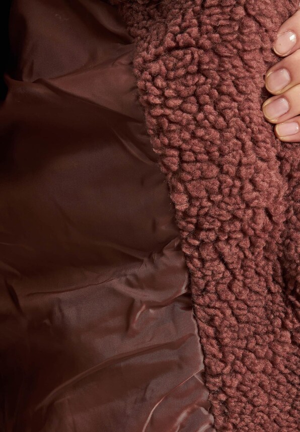 Ladies Oversized Sherpa-2