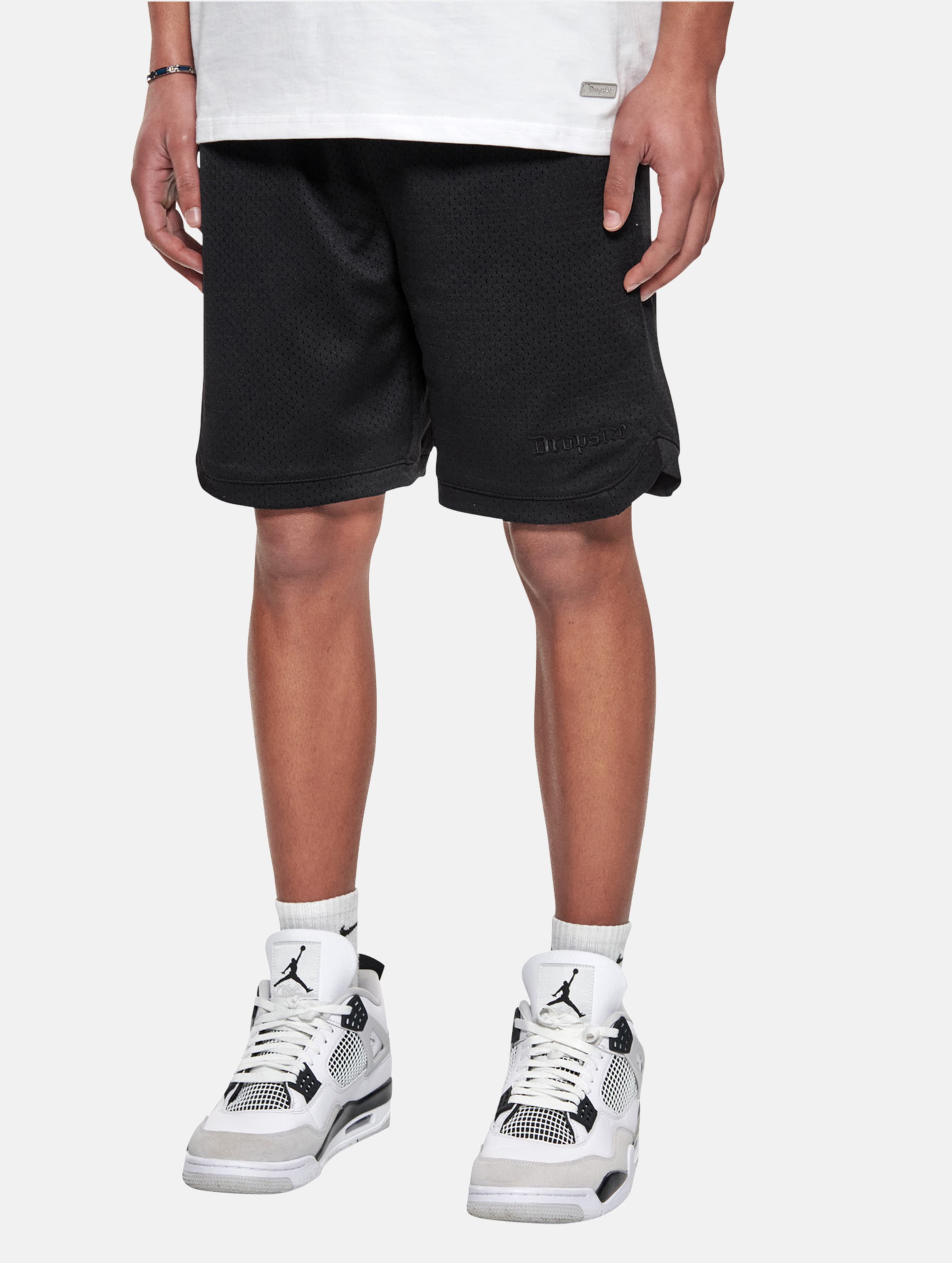 Dropsize V2 Mesh Shorts op kleur zwart, Maat L