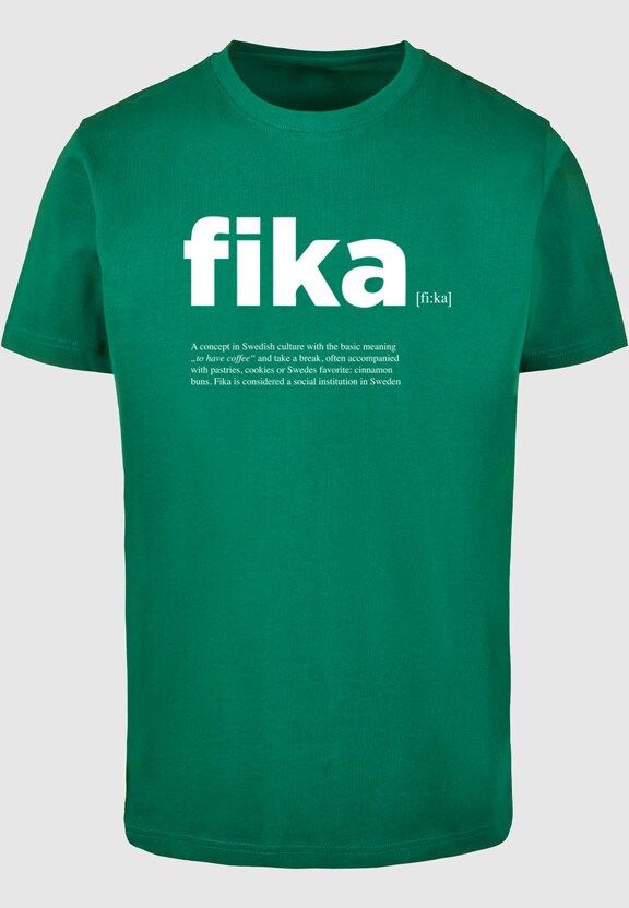 Fika Definition T-Shirt Round Neck-2