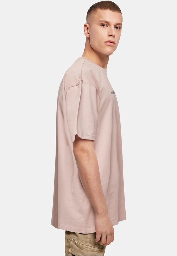 Never Give Up Heavy Oversized Tee-3