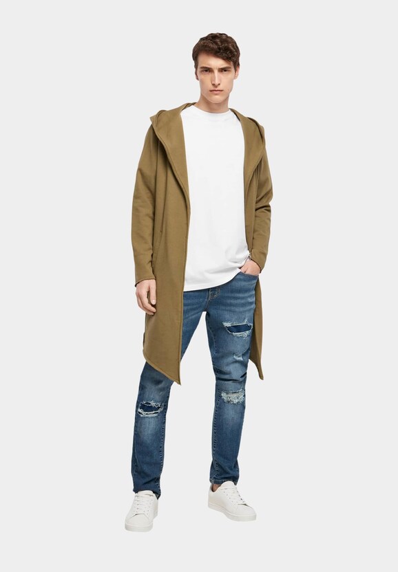 Long Hooded Open Edge -5