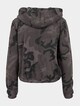 Ladies Camo Cropped Hoody-1