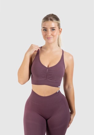 Sport BH Solid Scrunch