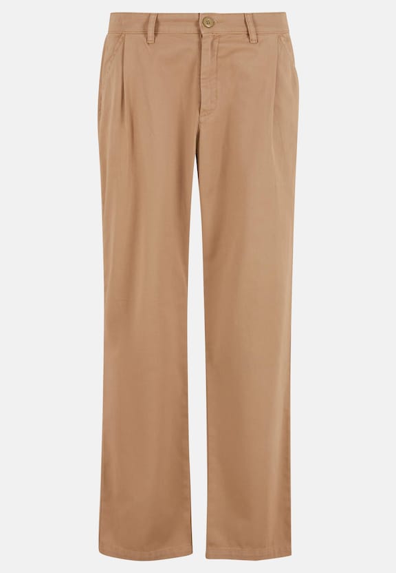 Pleated Twill Pants-4