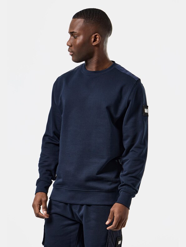 Weekend Offender F BOMB PARACHUTE OVERLAY SWEAT-0