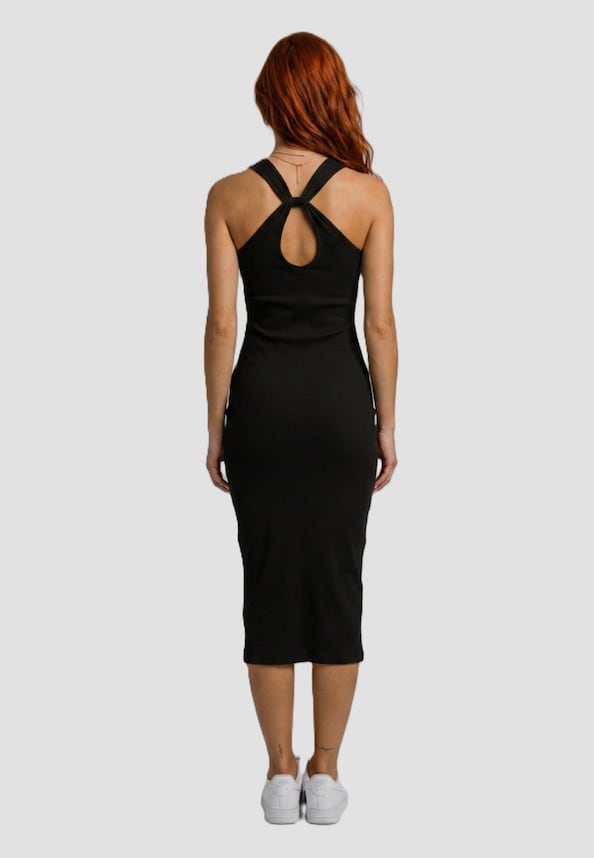 Ladies Midi Sleeveless Rib-1