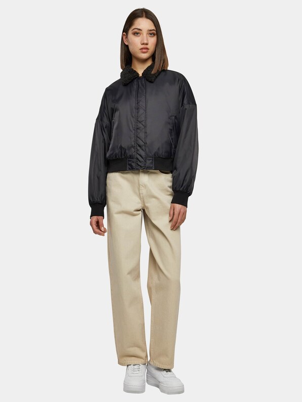 Ladies Pilot Bomber Jacket-3