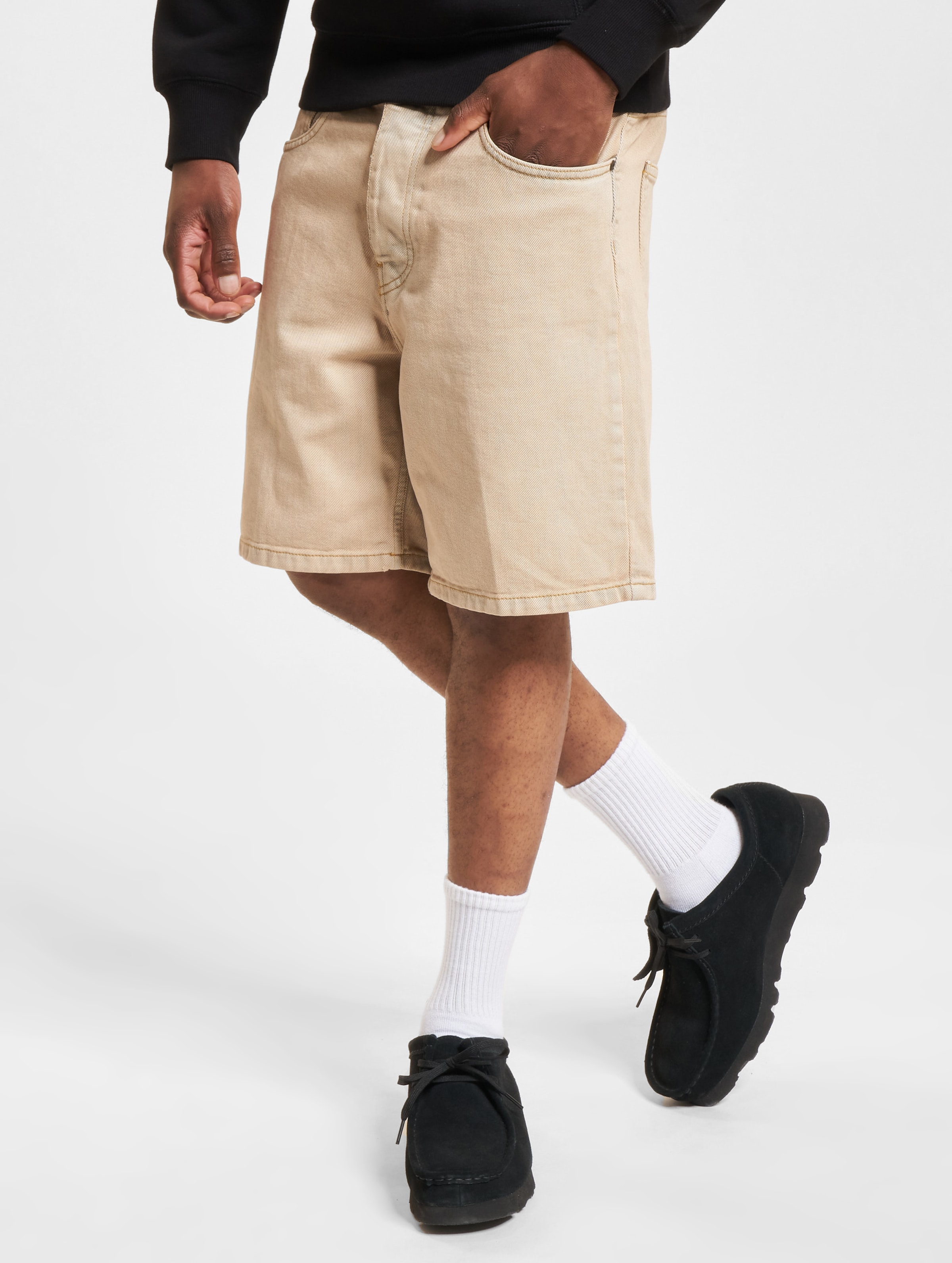 Carhartt WIP Newel Shorts Männer,Unisex op kleur beige, Maat 36