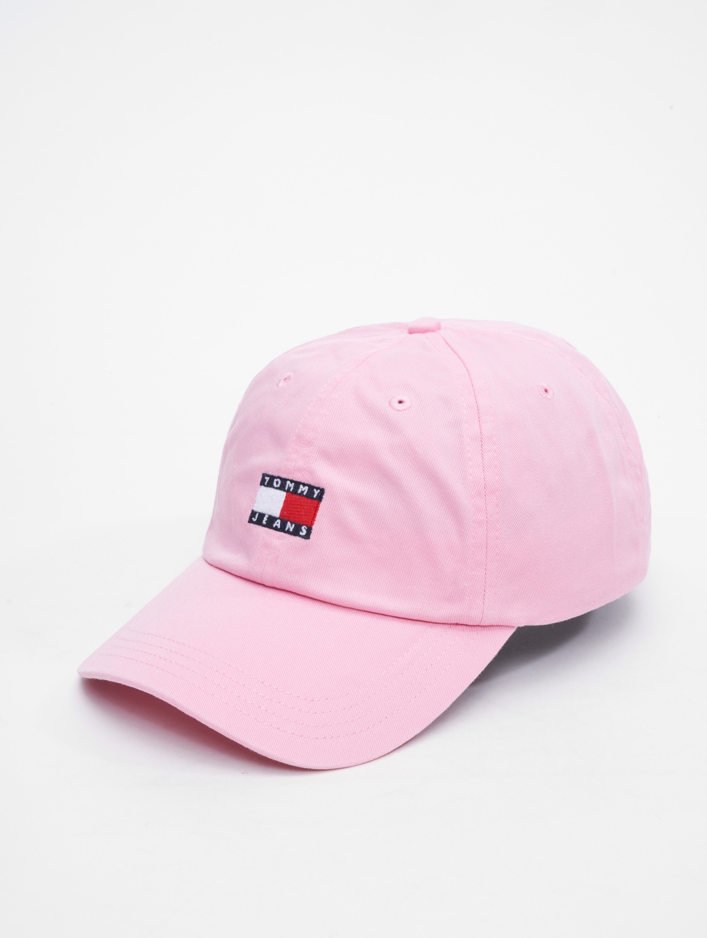 Tommy Jeans Heritage Snapback Caps Vrouwen op kleur roze, Maat ADJUSTABLE