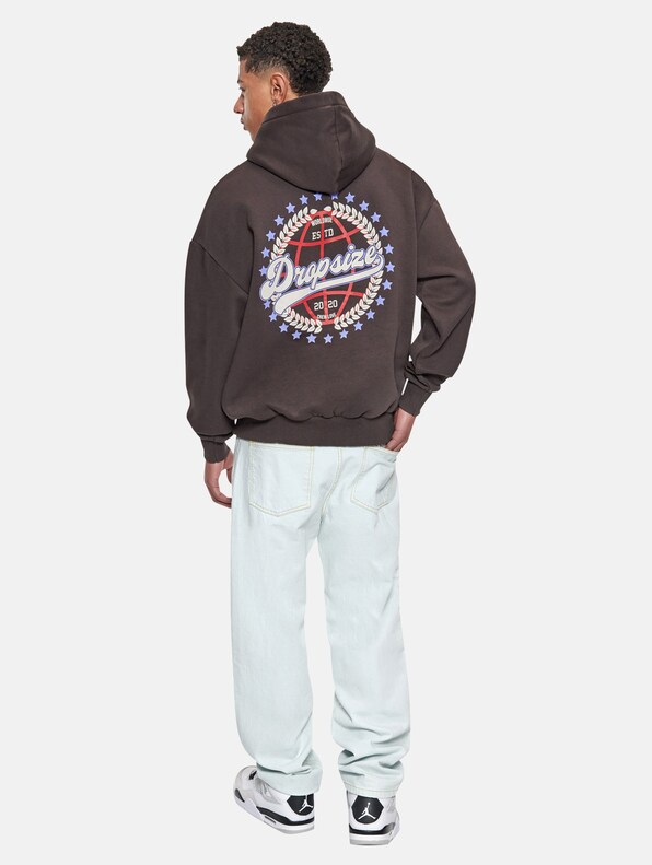 Heavy Oversize Crew Love Globe-2