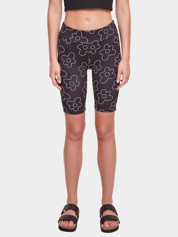 Ladies High Waist Aop Tech Cycle-2