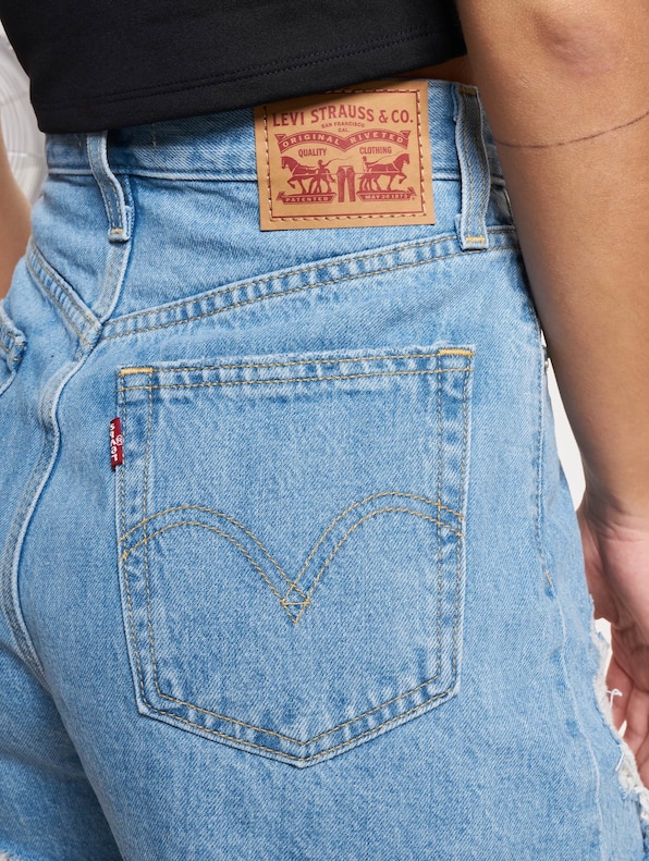 Levi's® High Waisted Mom Shorts-3