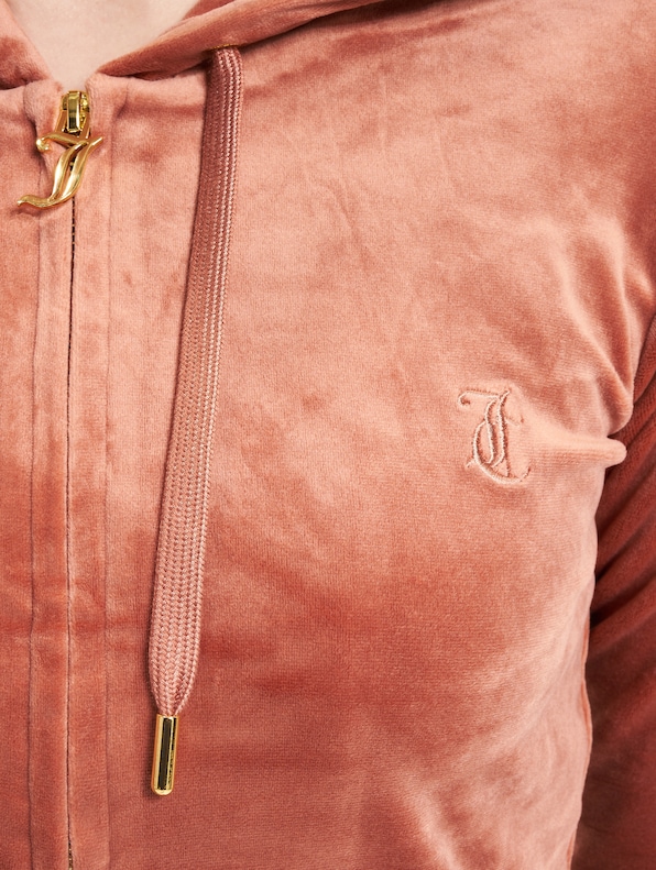 Juicy Couture Robertson Gold Hardware Zip Hoodie-3