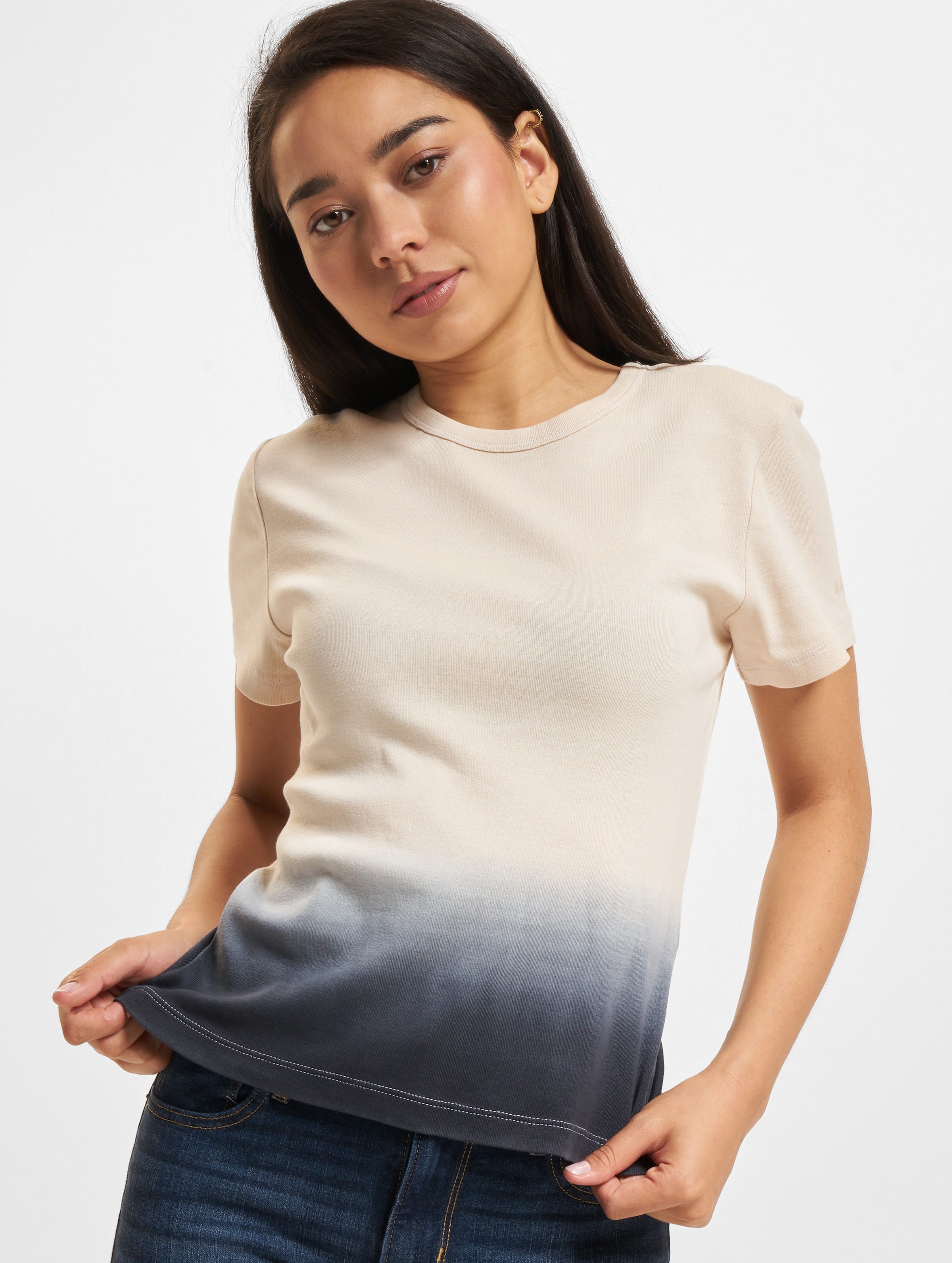 Levi's Levis Graphic Rickie T-Shirt Frauen,Unisex op kleur beige, Maat M