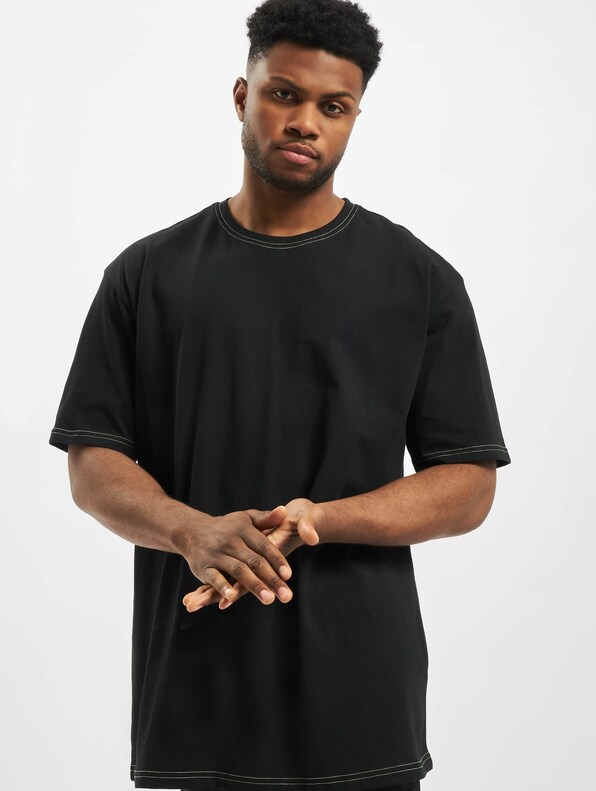 Heavy Oversized Contrast Stitch-0