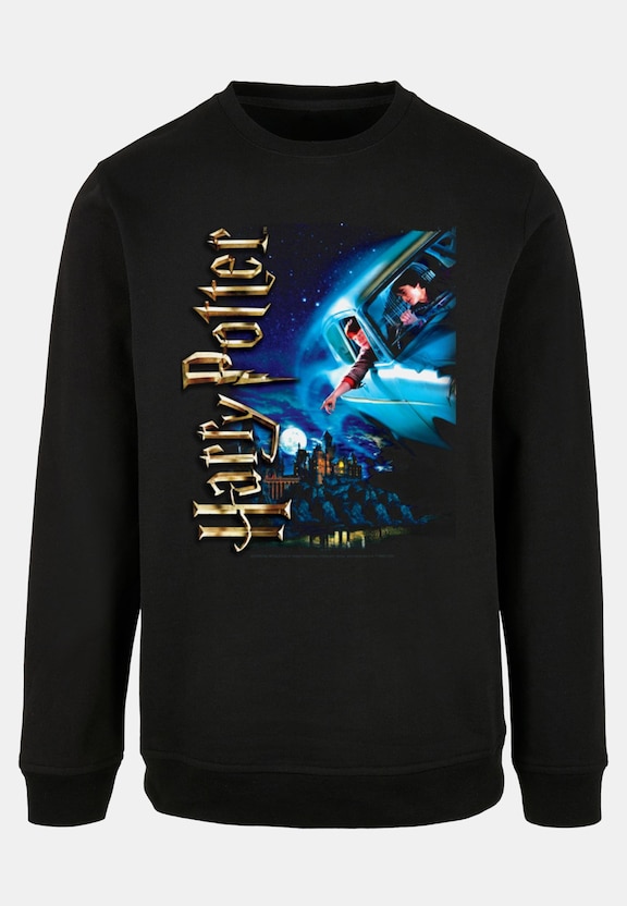 Harry Potter - Harry Smiles At Hogwarts Crewneck-4