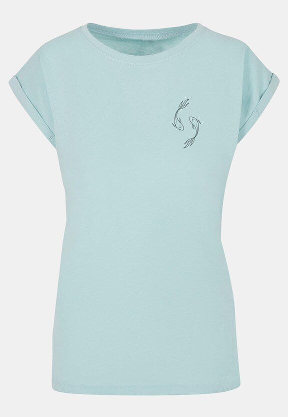 Ladies Spring -  Yin & Jang Fish T-Shirt-4