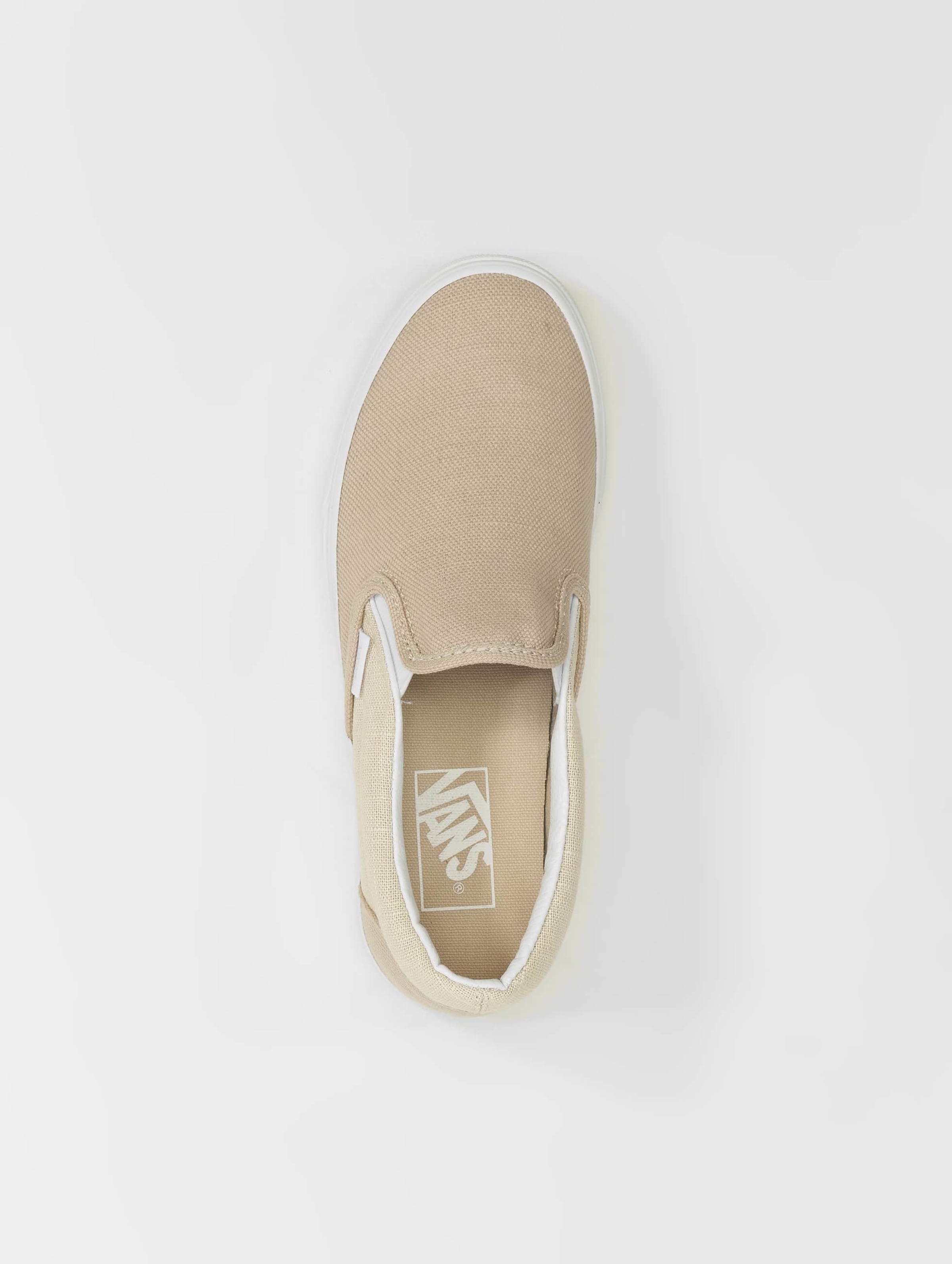 Vans fashion slip on bege