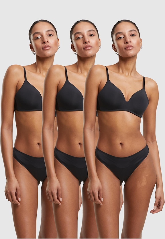 Ladies Bonded Tanga 3- Pack-6