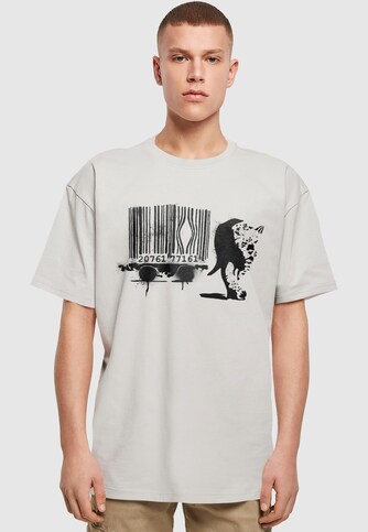 Brandalised - Barcode Leopard Heavy Oversize Tee