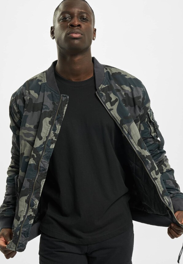 Vintage Camo Bomber -0