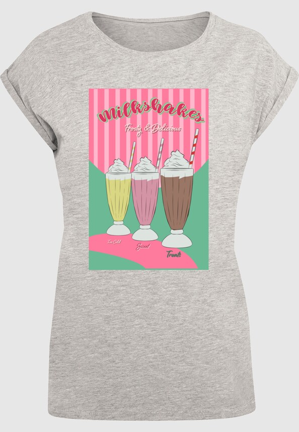 Ladies Milkshake Tee - Extended Shoulder Tee-2