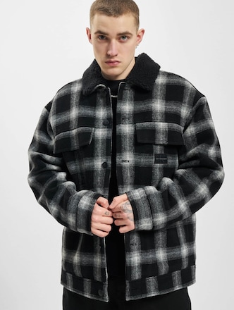 Calvin Klein Check Sherpa Lightweight Jacket