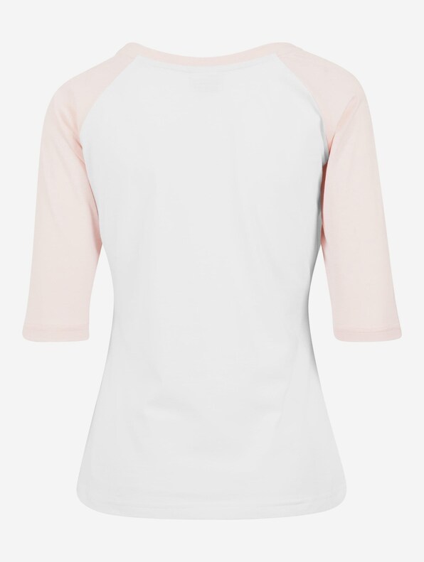 Ladies 3/4 Contrast Raglan Tee-6