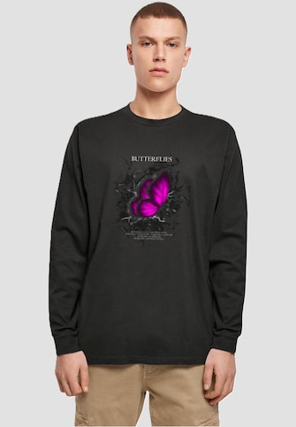 Butterflies Longsleeve With Cuffrib